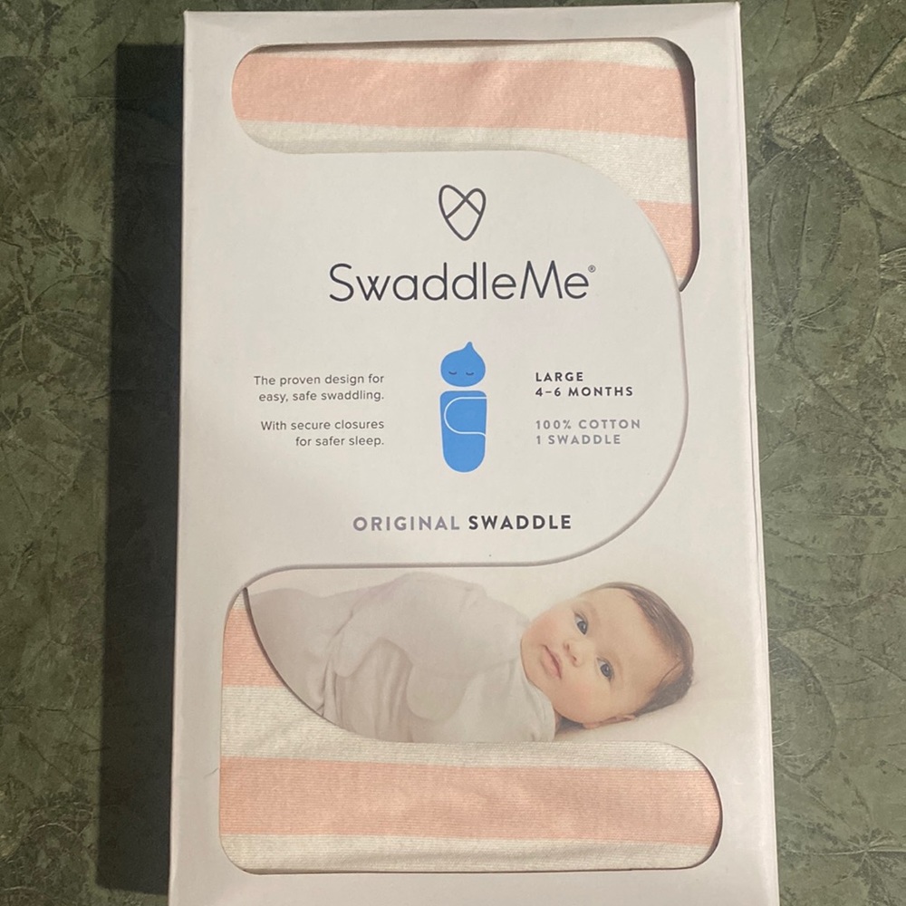 Swaddle me large 4-6 months new